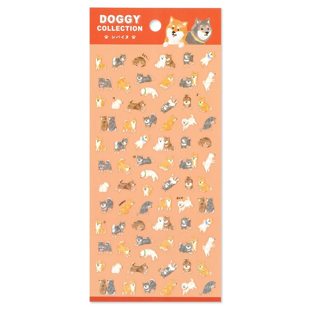 Doggy Collection Stickers - Shiba Inu