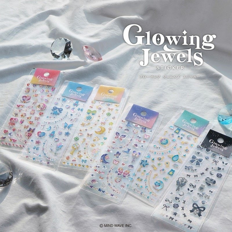 Glowing Jewels Stickers - Dreamy