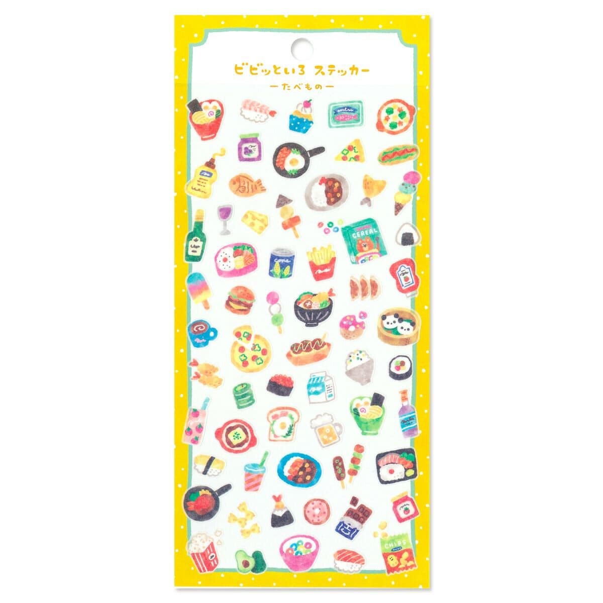 Vivid Color Stickers - Food