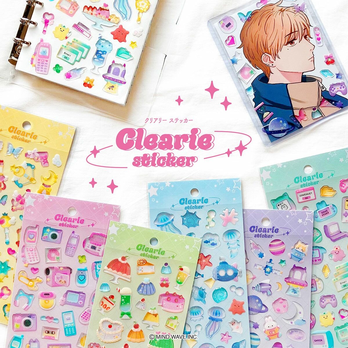 Clearie Stickers - Sweets