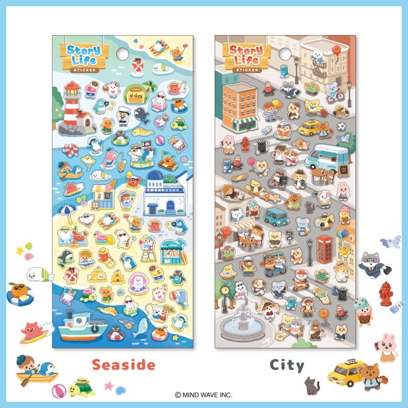 Story Life Stickers - Seaside