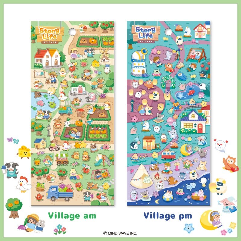 Story Life Stickers - Village PM