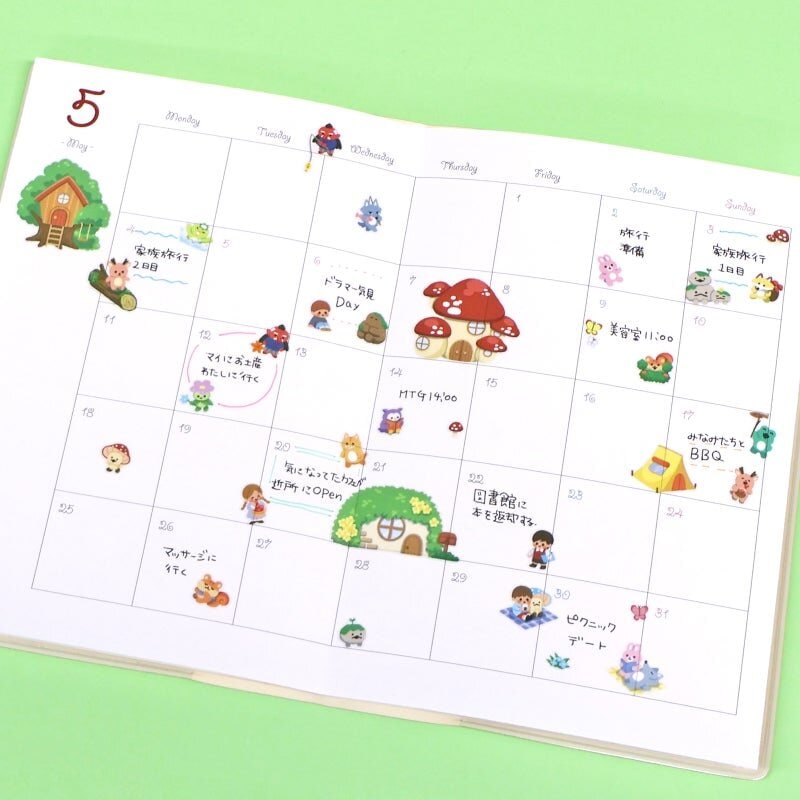 Story Life Stickers - Forest