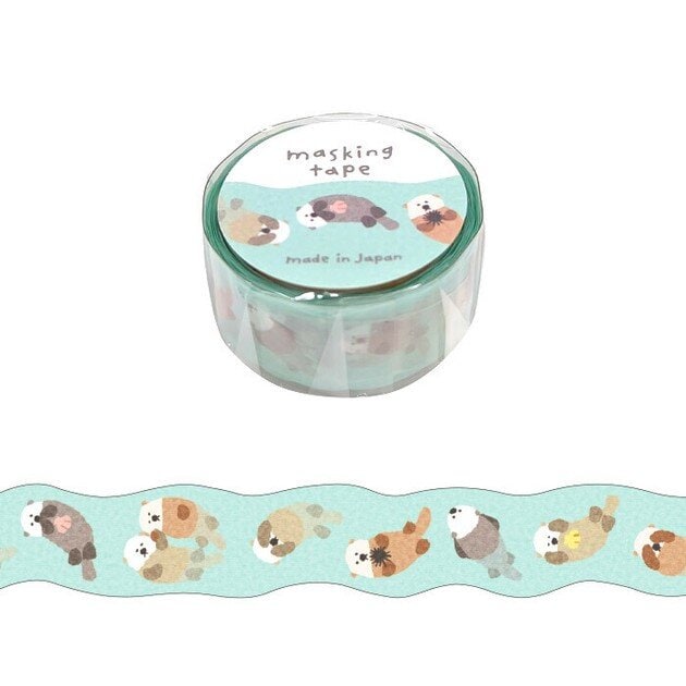 Washi Tape - Sea Otters