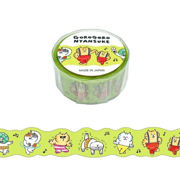 Washi Tape - Gorogoro Nyansuke