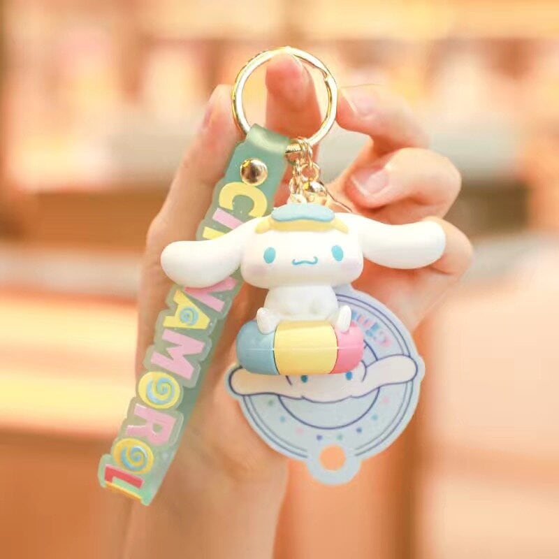 Bag charm - Cinnamoroll på badring