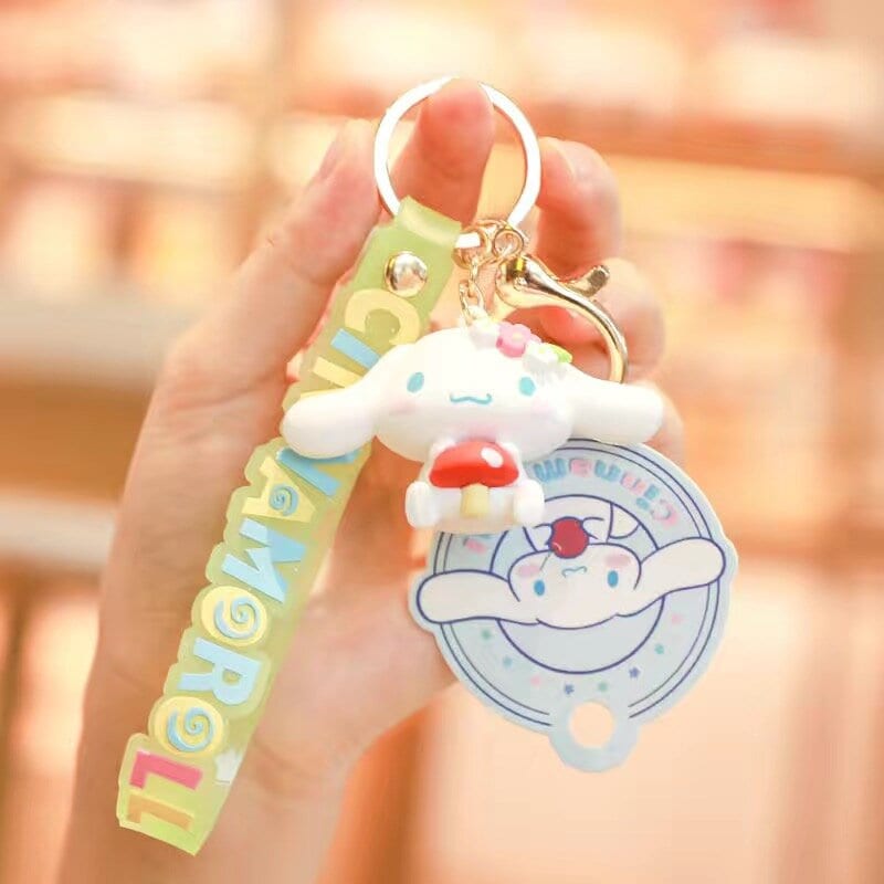 Bag charm - Cinnamoroll med svamp