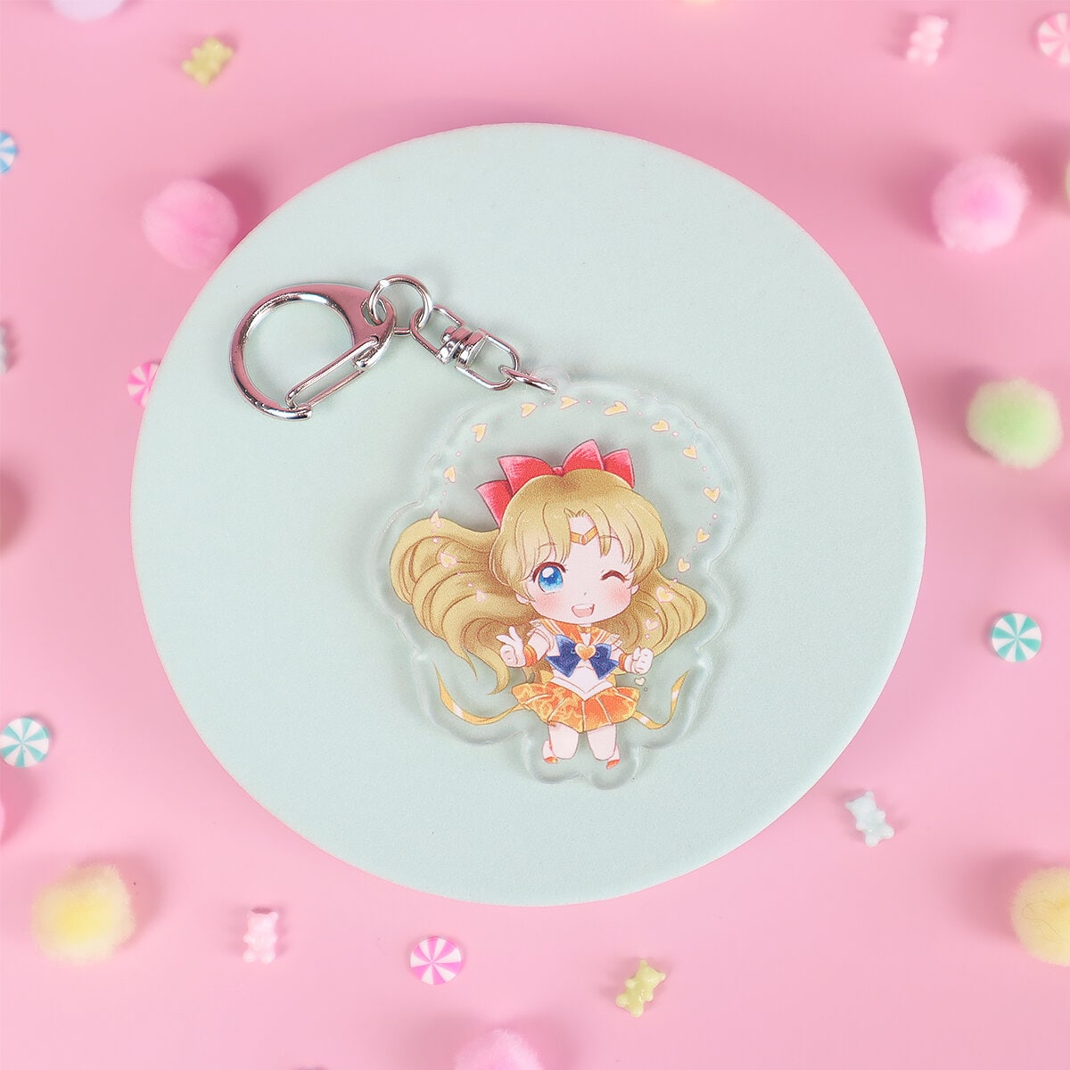 Nyckelring - Sailor Venus Love-Me Chain