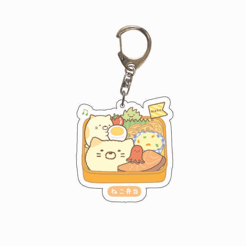 Nyckelring - Sumikko Gurashi, Neko Bentobox