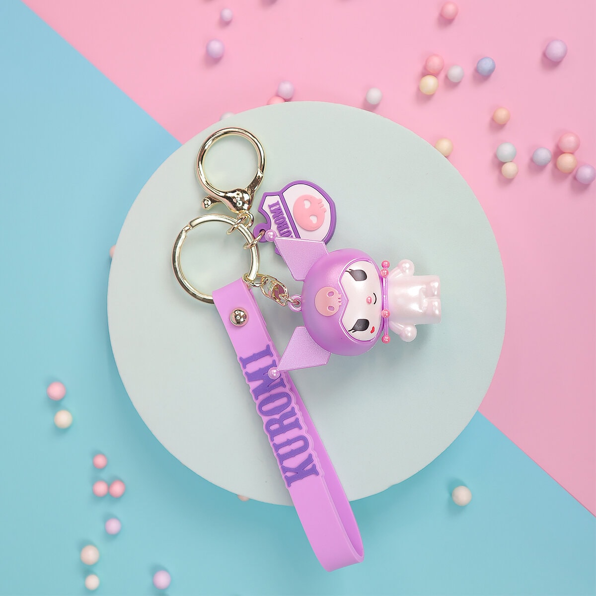 Bag charm - Skimrande Kuromi
