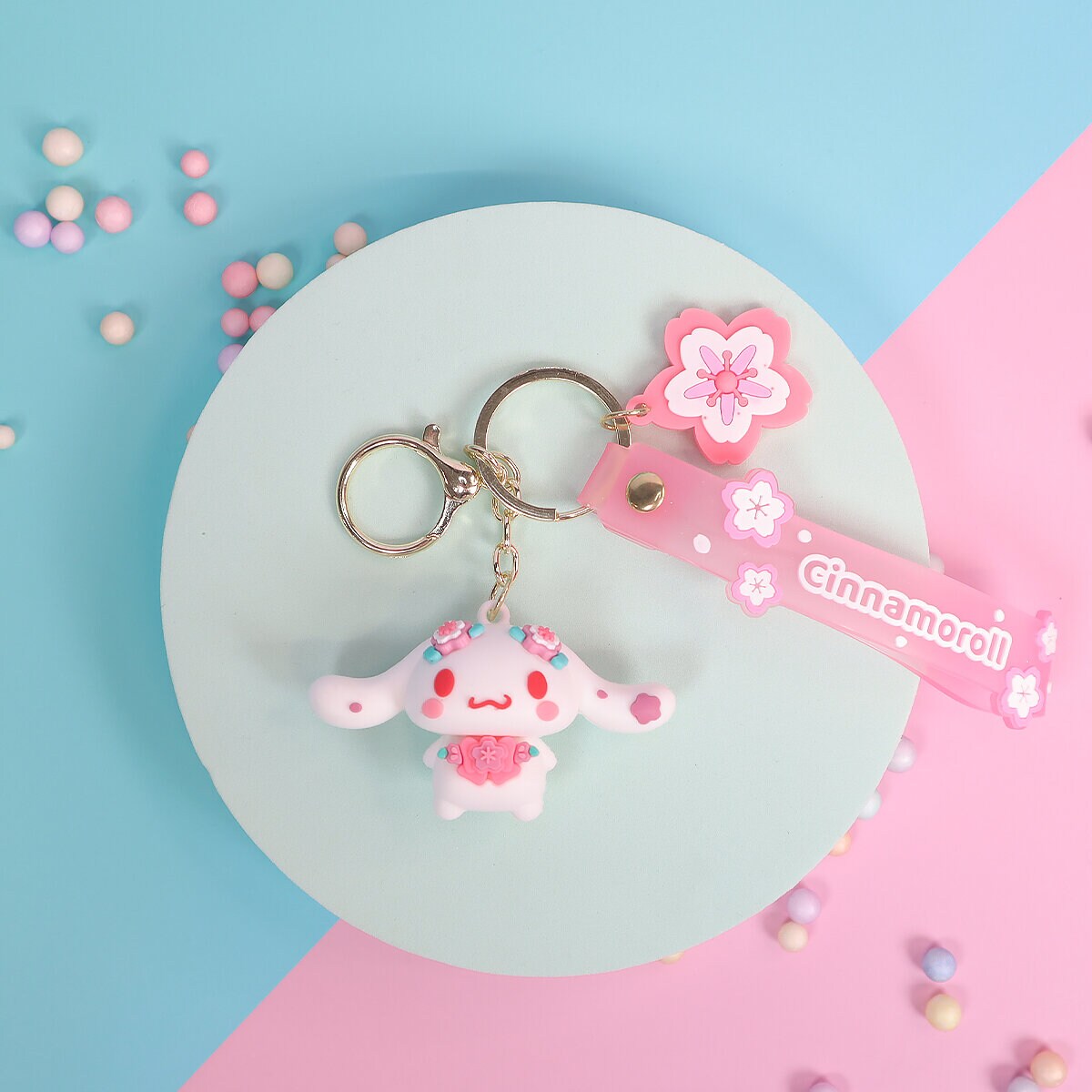 Bag charm - Sakura Cinnamoroll