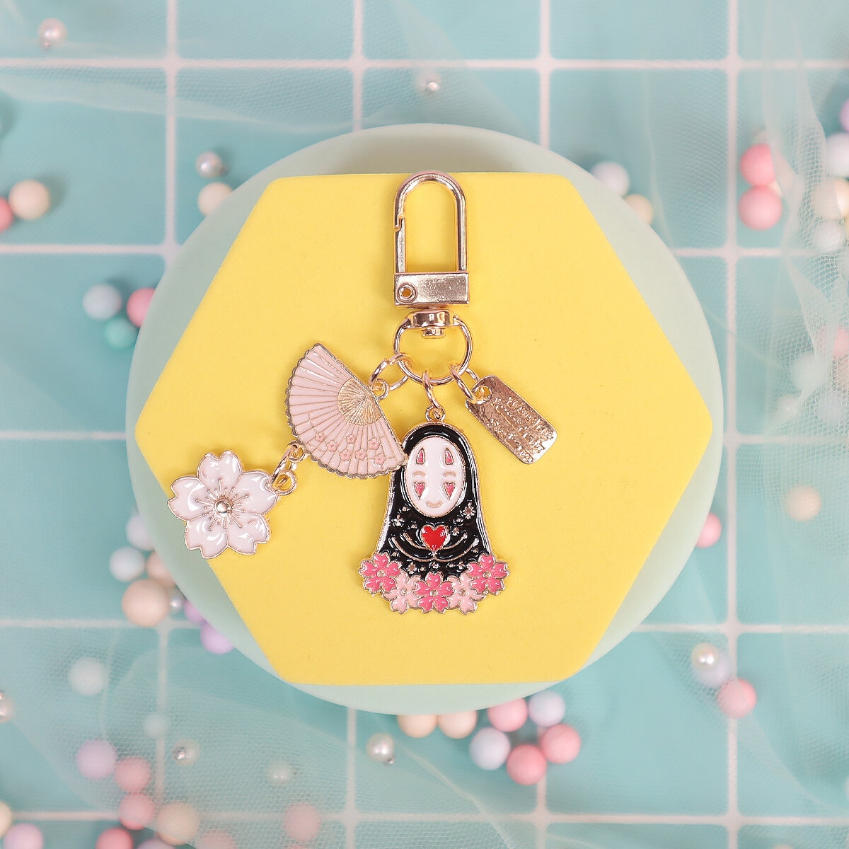 Bag charm - Noface sakura
