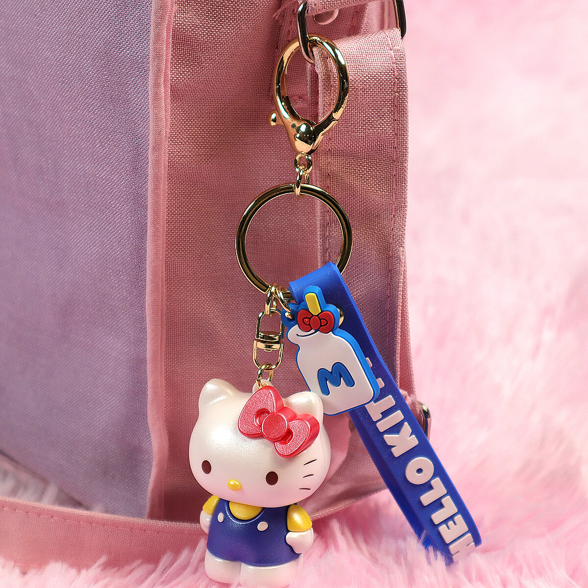 Bag charm - Skimrande Hello Kitty