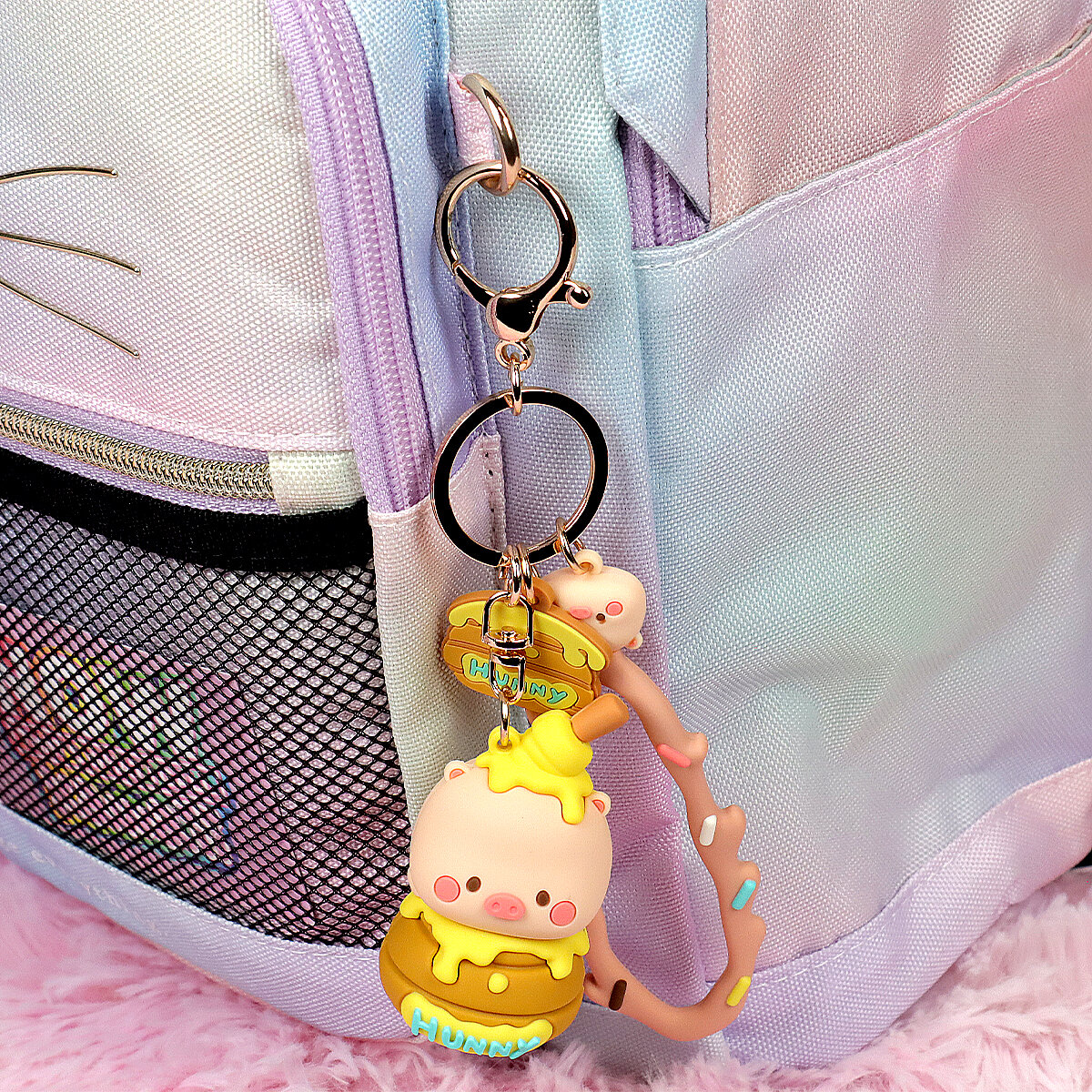 Bag charm - Dessert Pig Sweet Honey Pot