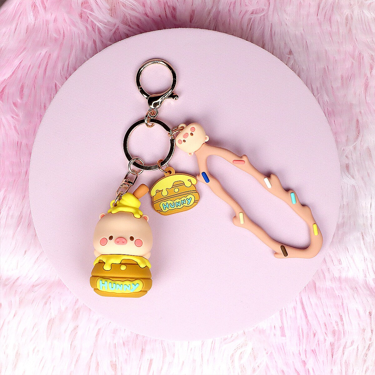 Bag charm - Dessert Pig Sweet Honey Pot