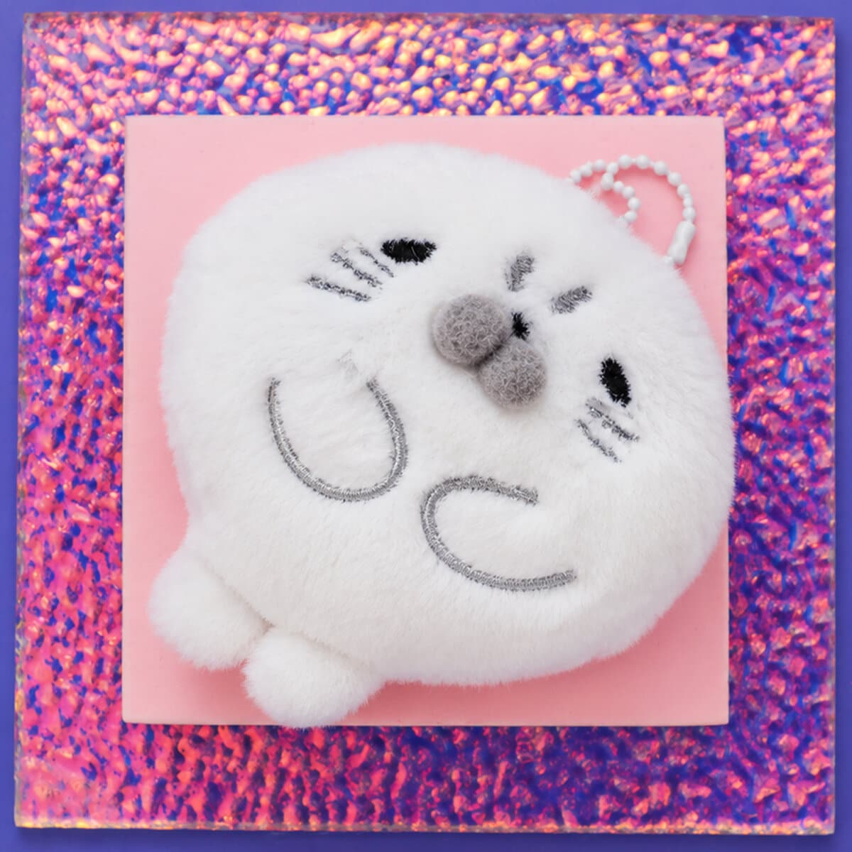 Plushiehänge - Vit Säl