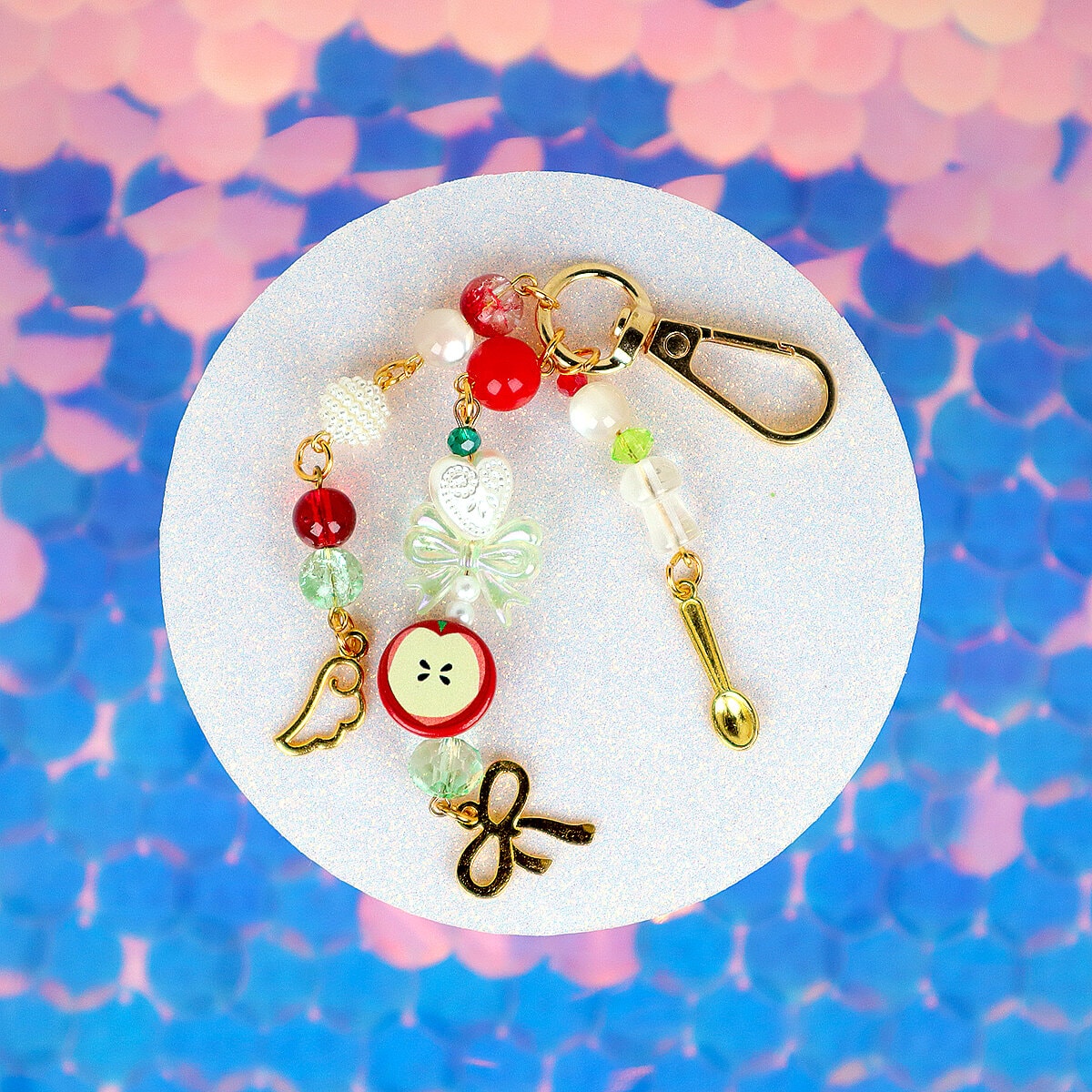 Bag Charm - Apple of My Eye