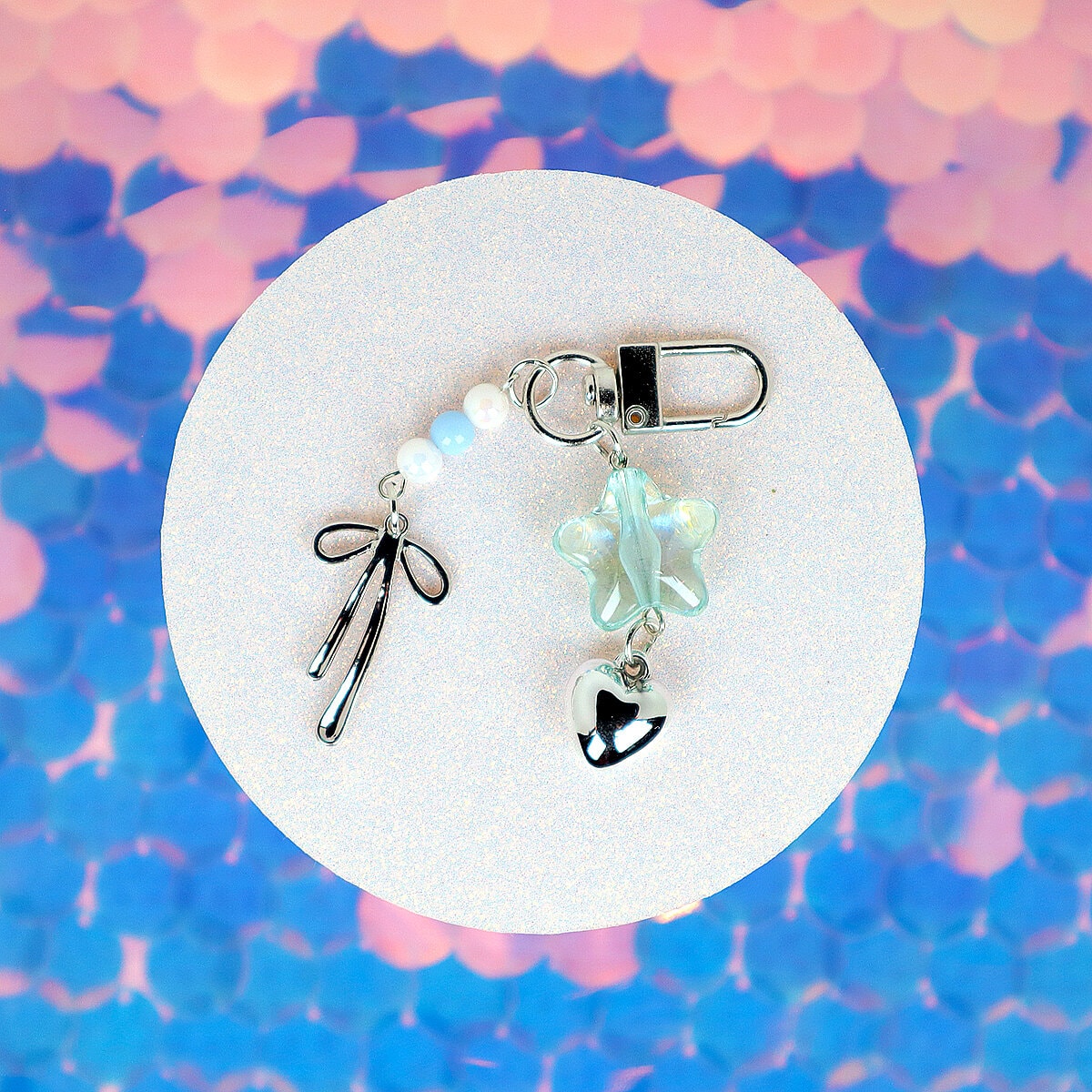 Bag Charm - Blue Daydream