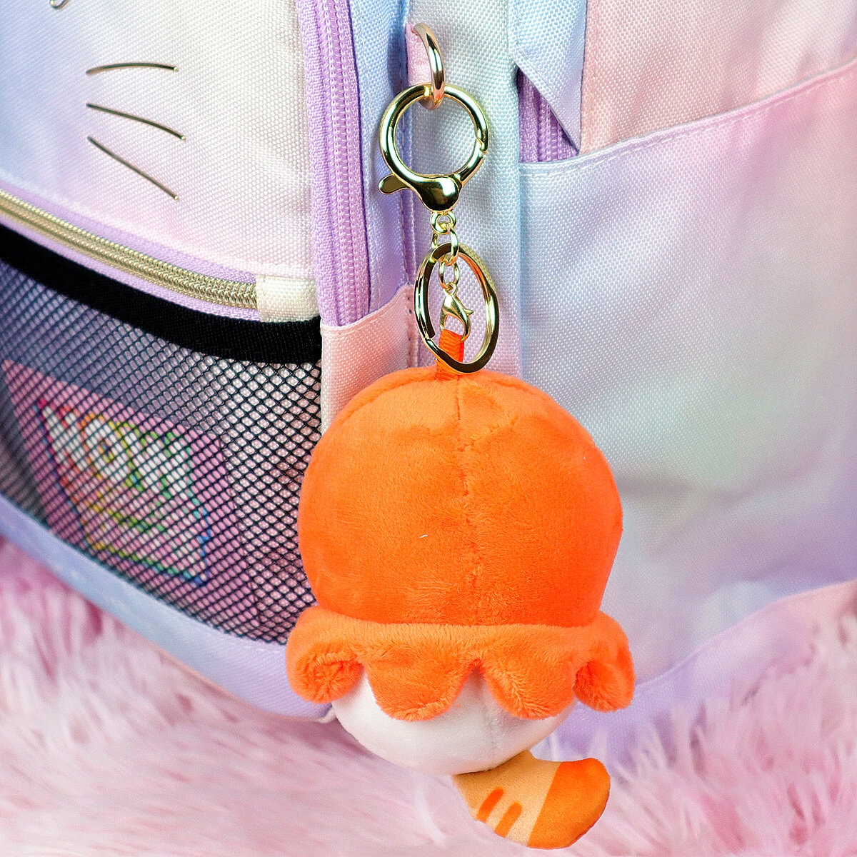Bag Charm Takoyaki cat squishy