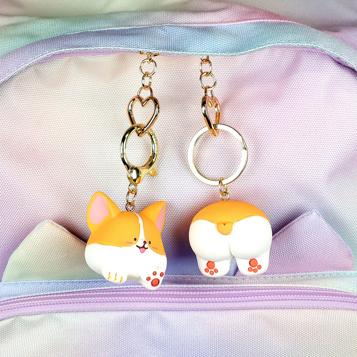 Bestie-nyckelringar Shiba