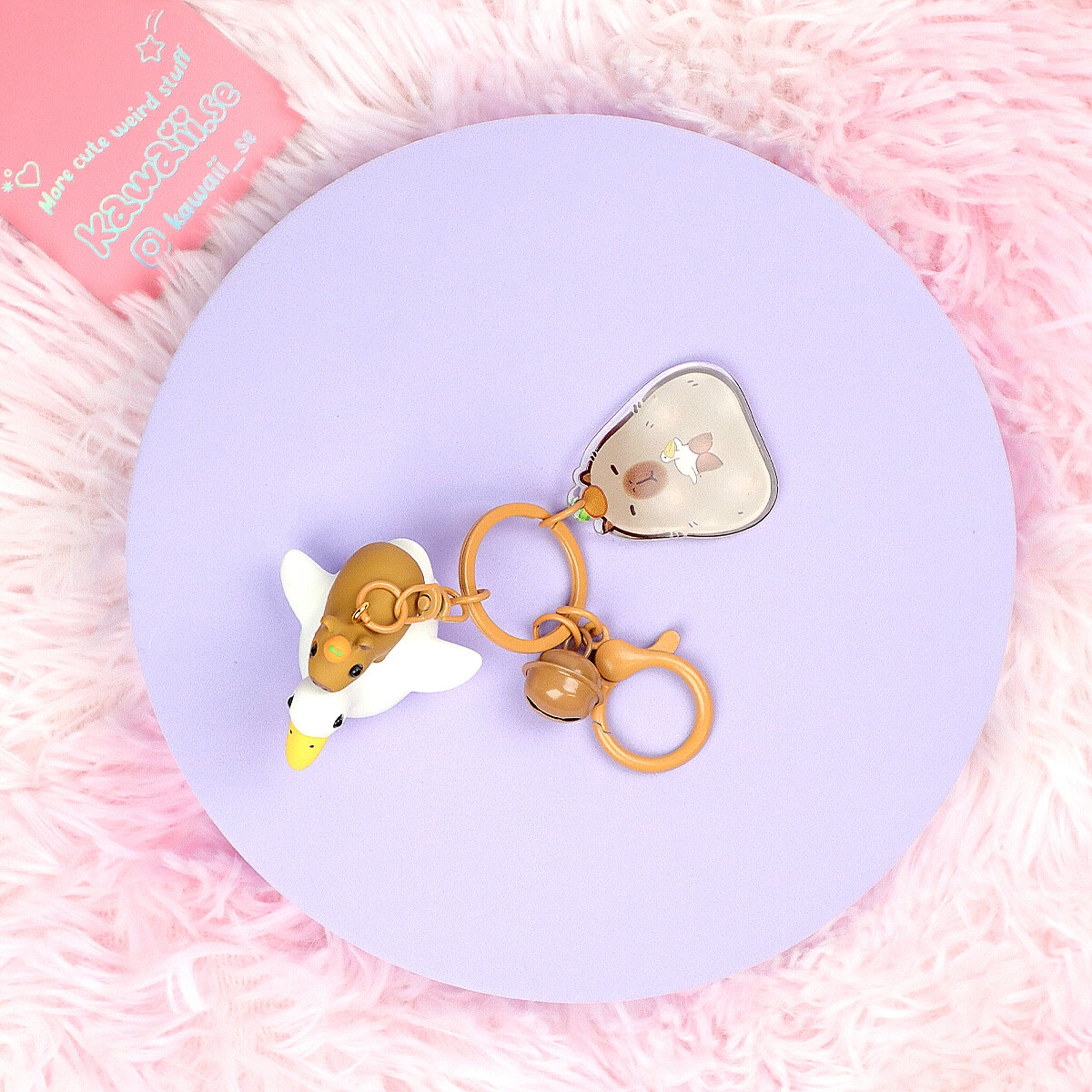 Bag Charm - Flygande kapybara