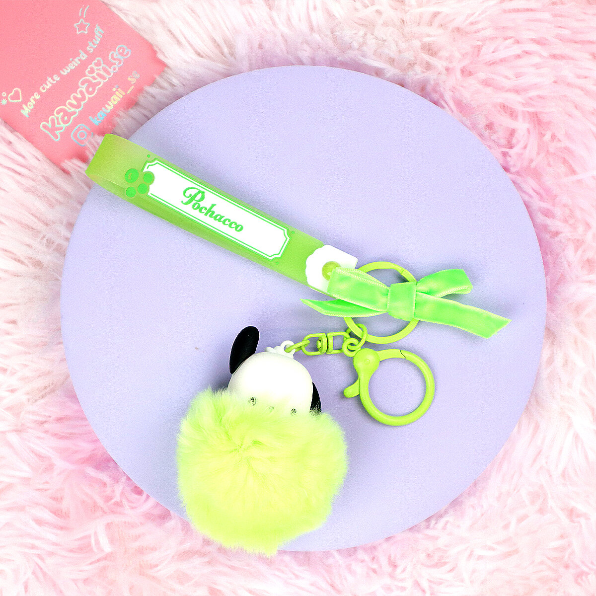 Bag charm - Pochacco i Pom Pom