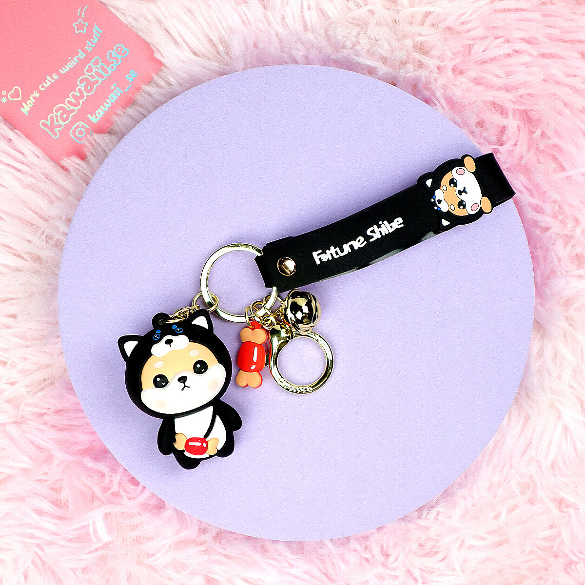 Bag Charm - Dog Shiba