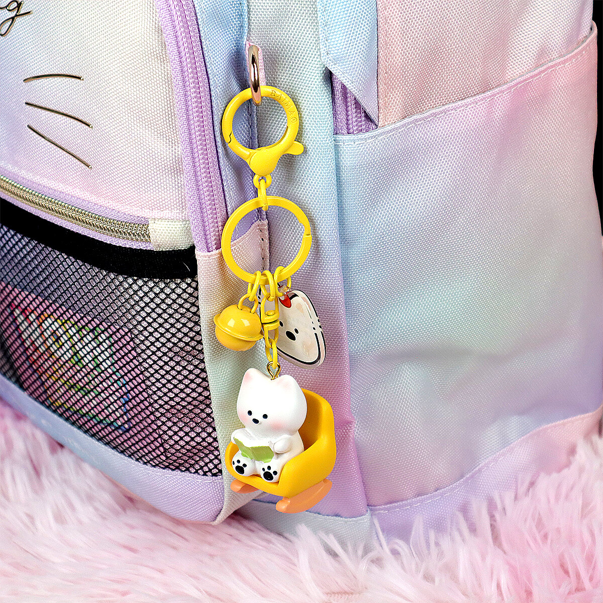 Bag Charm - Chibi Dog Rocking Chair