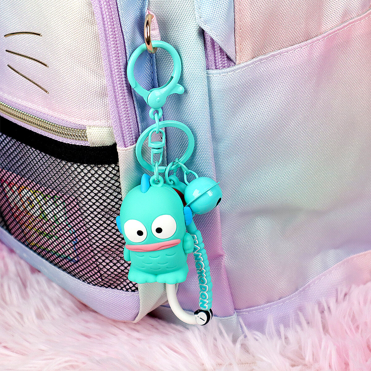 Bag Charm - Stor Hangyodon med Pingla