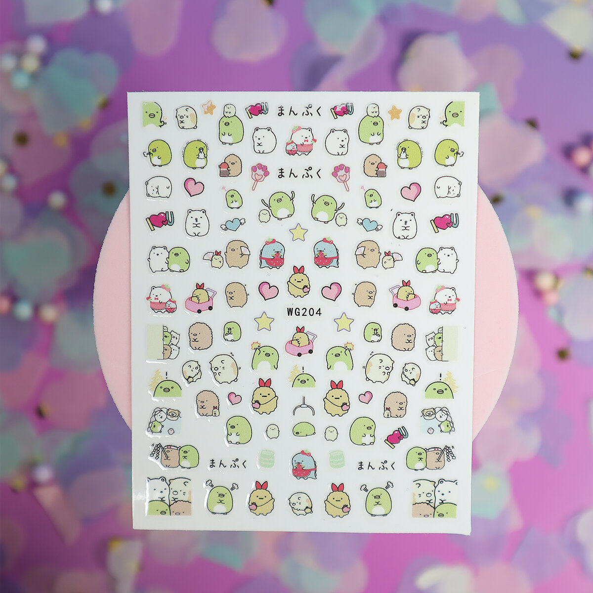 Nagelstickers -  Sumikko Gurashi (WG204)