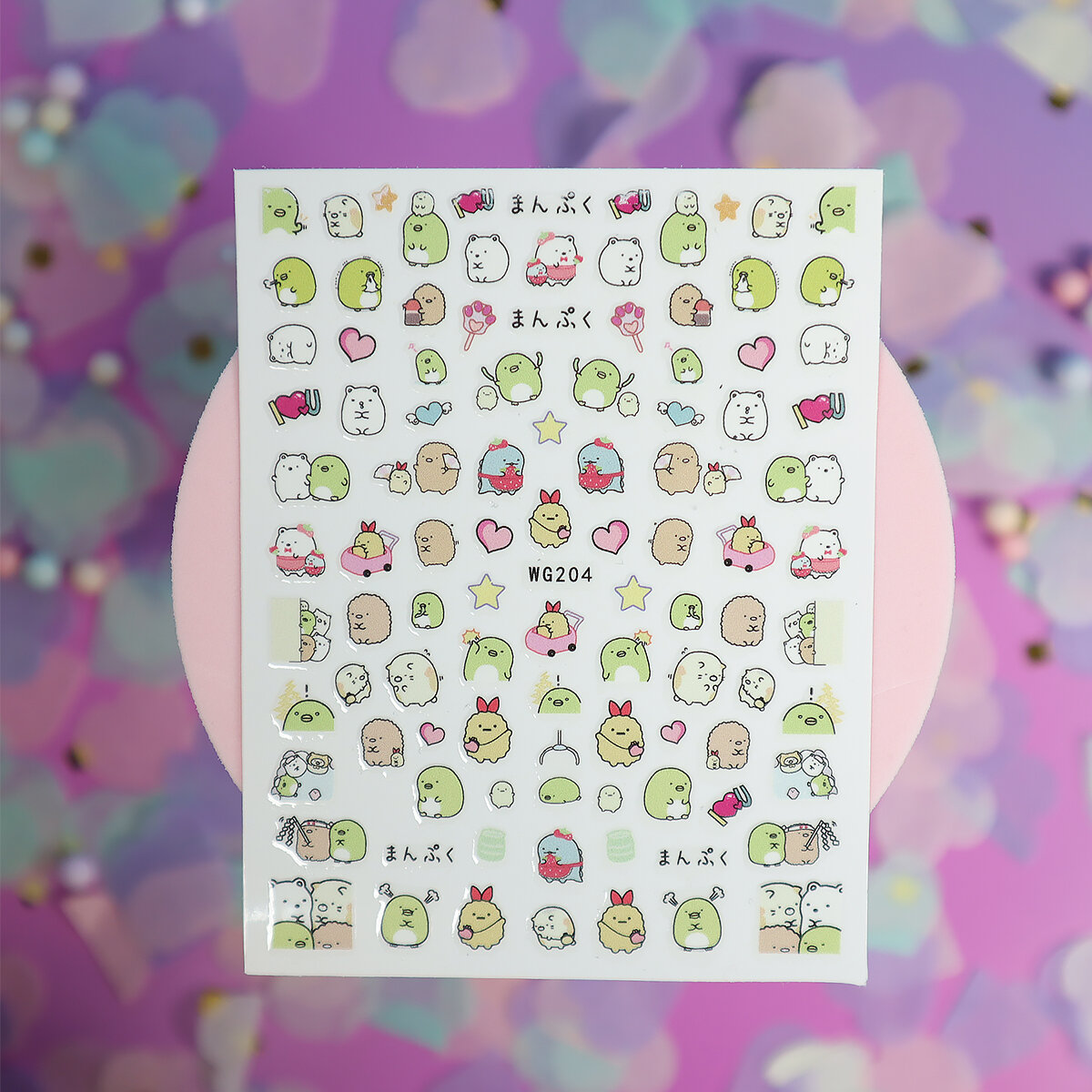 Nagelstickers -  Sumikko Gurashi (WG204)