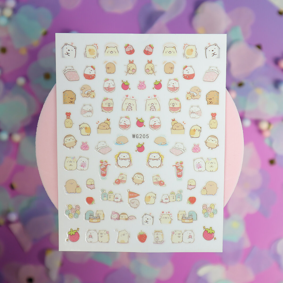 Nagelstickers -  Sumikko Gurashi (WG205)