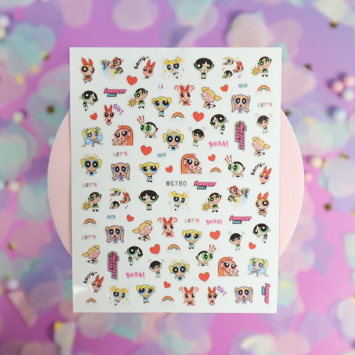 Nagelstickers - Powerpuff Girls (WG780)