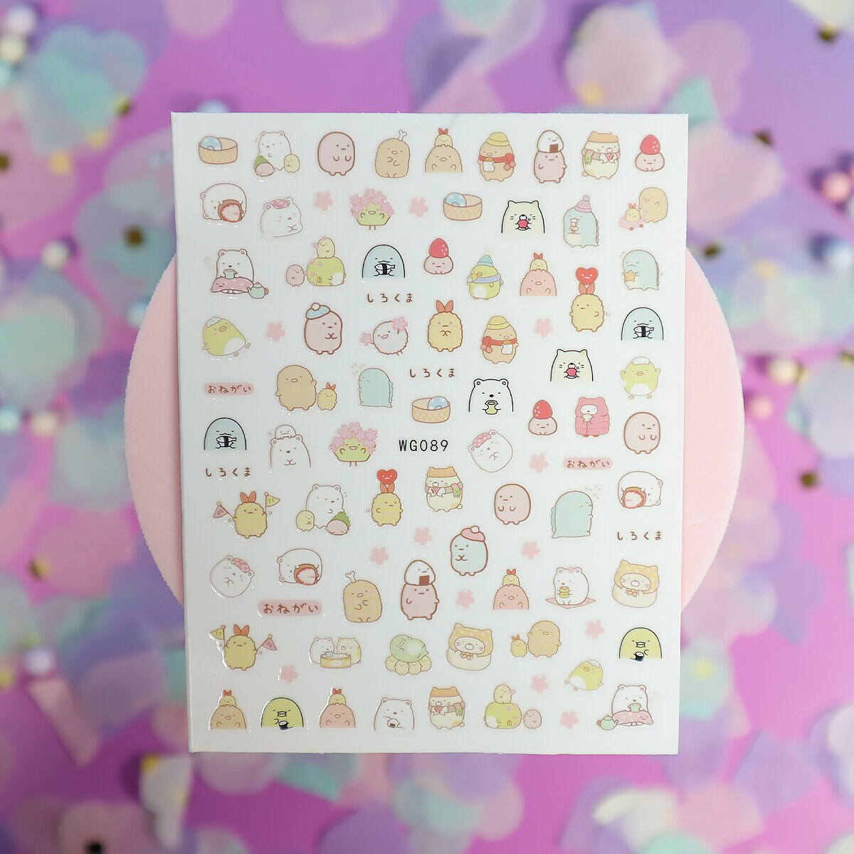 Nagelstickers - Sumikko Gurashi (WG089)