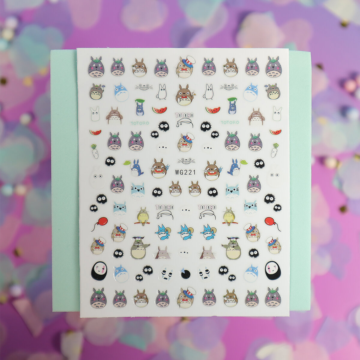 Nagelstickers - Chibi Totoro (WG221)