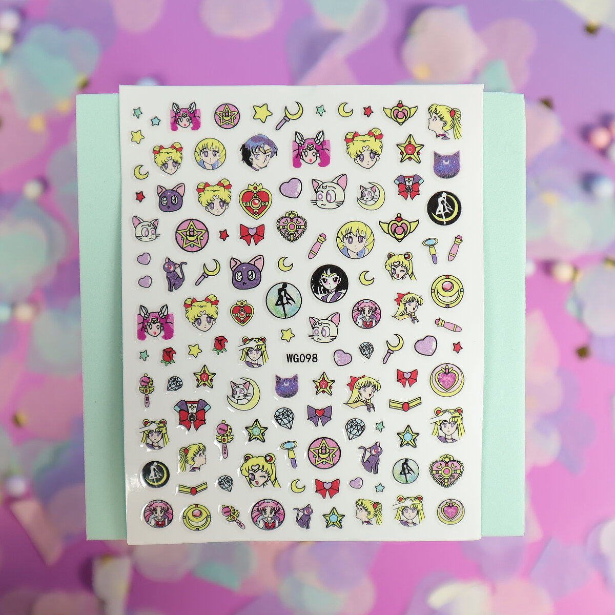 Nagelstickers - Sailor Moon & friends (WG098)