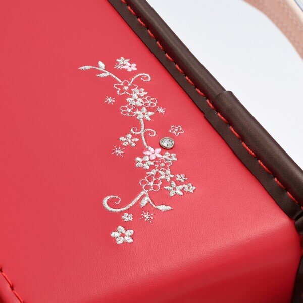 Randoseru cherry red backpack