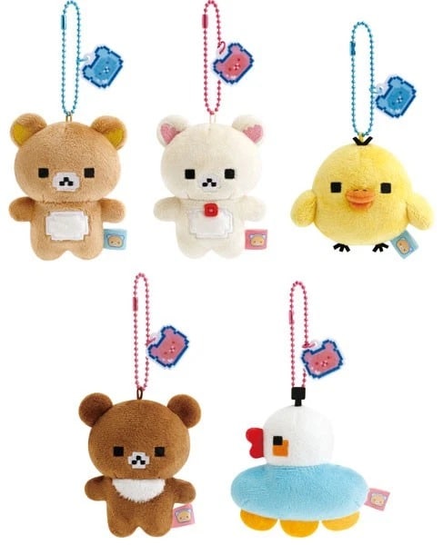 Plushie-hänge, Rilakkuma & Friends