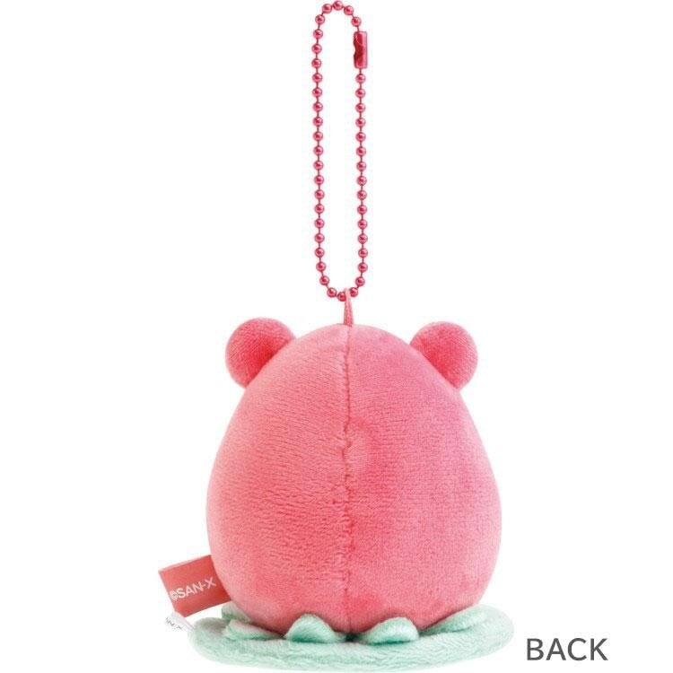 Rilakkuma Buddy plushie-hänge, Strawberry