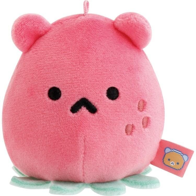 Rilakkuma Buddy plushie-hänge, Strawberry
