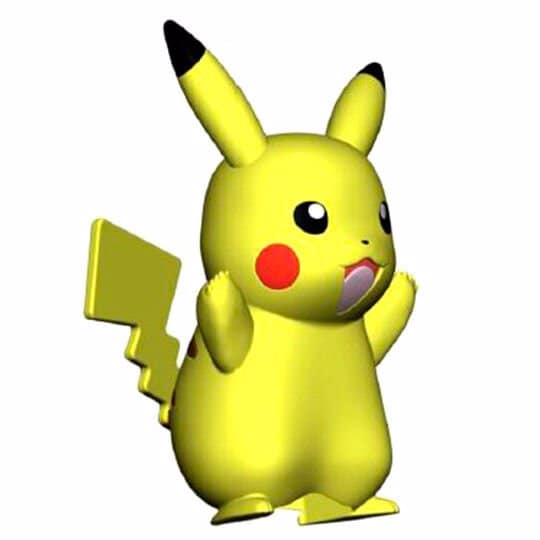 Trådlös LED-lampa - Pikachu