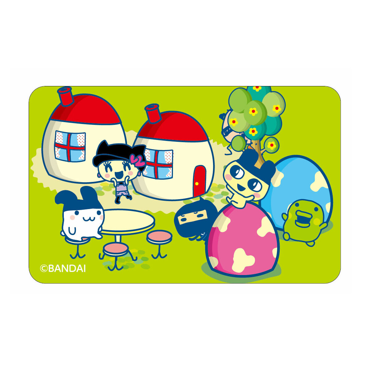 Lenticular sticker - Tamagotchi Party