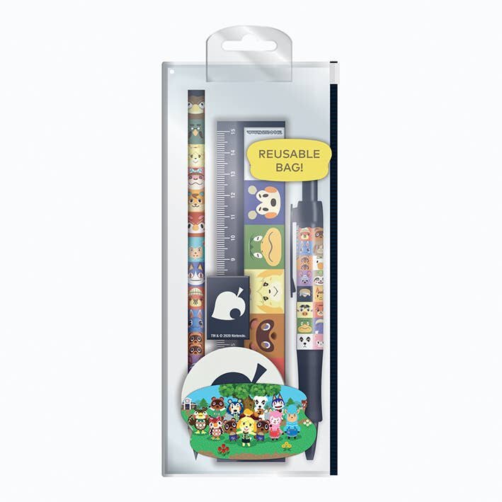 Stationery Set - Animal Crossing Villagers Square