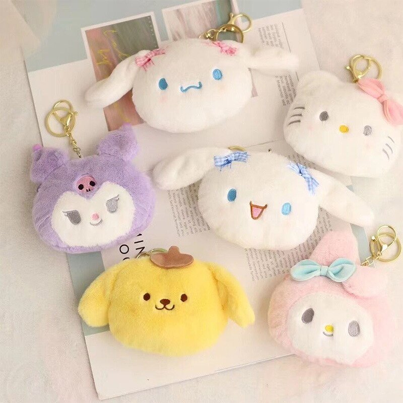 Sanrio plushie-hänge och börs