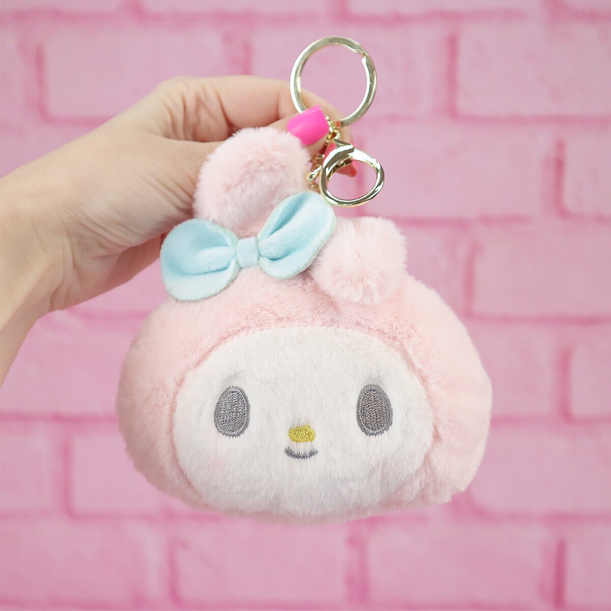 Sanrio plushie-hänge och börs