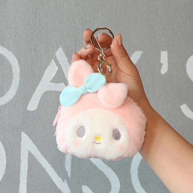 Sanrio plushie-hänge och börs
