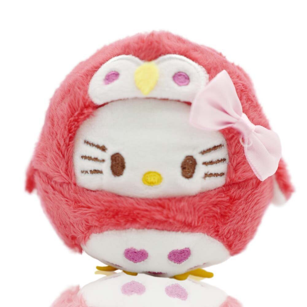 Sanrio utklädda till ugglor, plushie-hänge