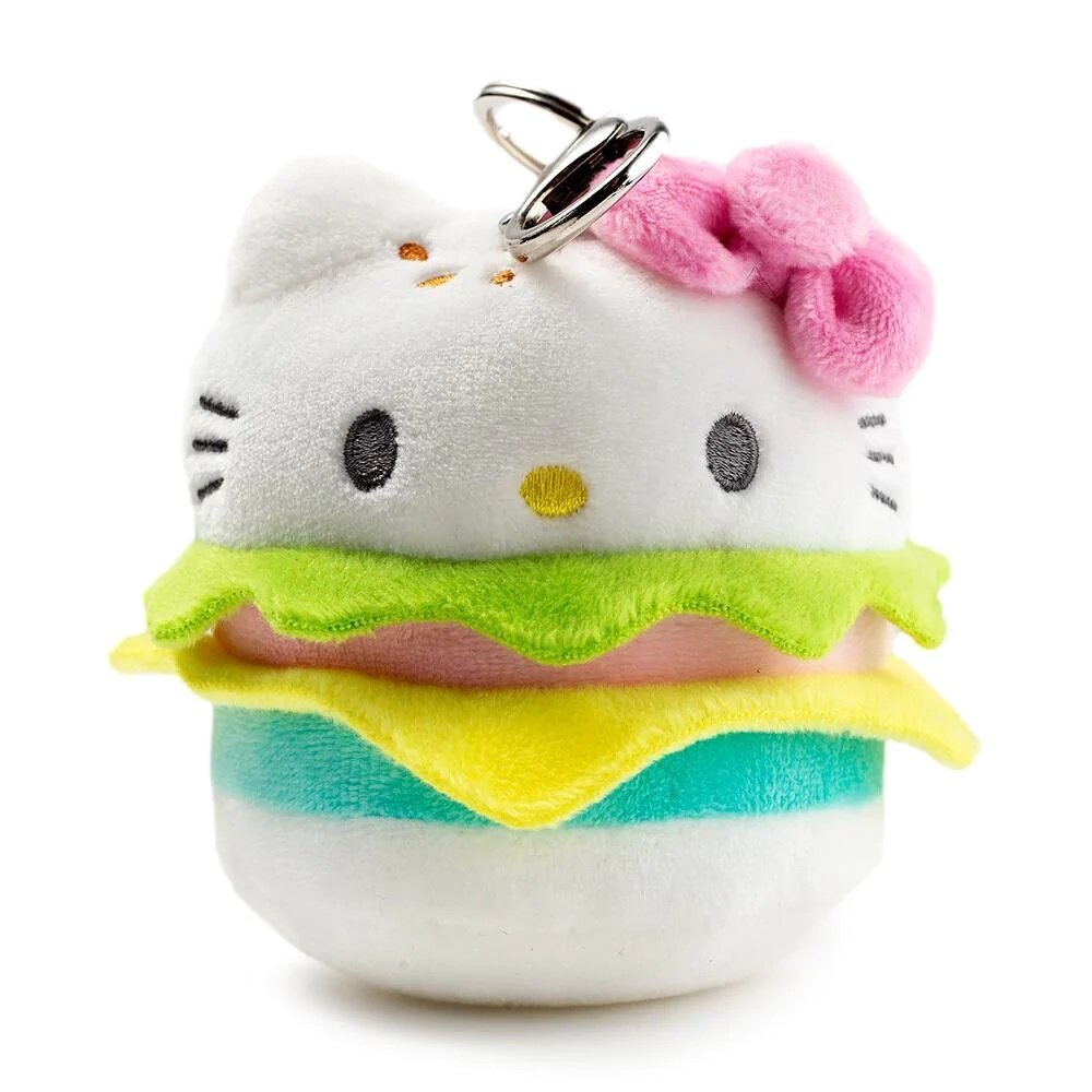 Sanrio Hamburgare plushie-hänge