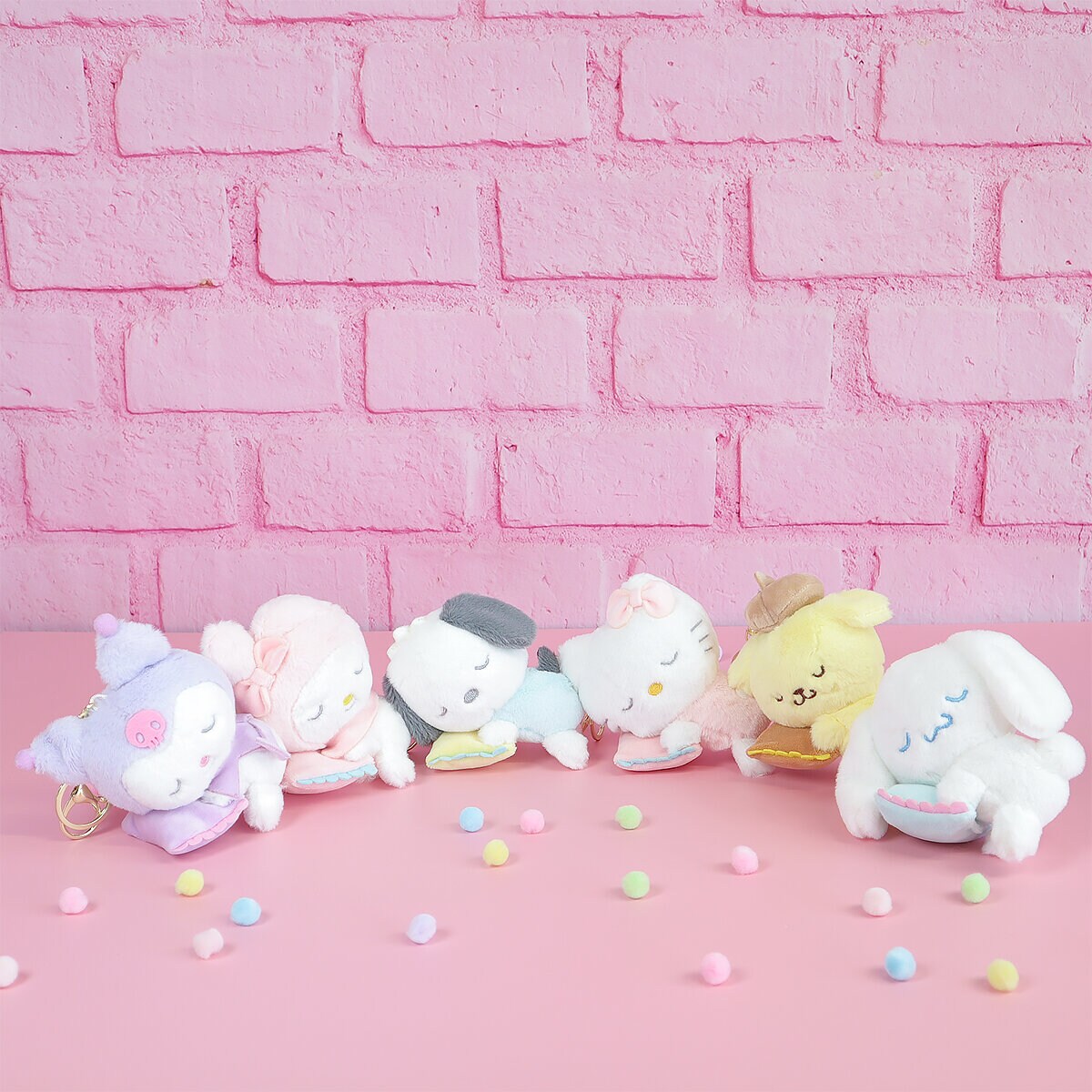 Sanrio Naptime plushie-hänge