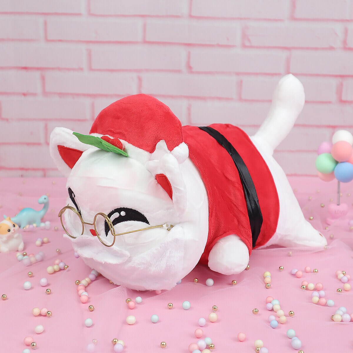 Plushie-katt tomte